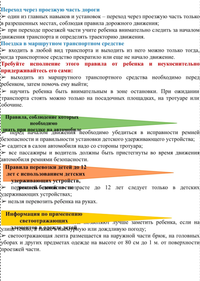 Безопасное участие детей в дорожном движении.